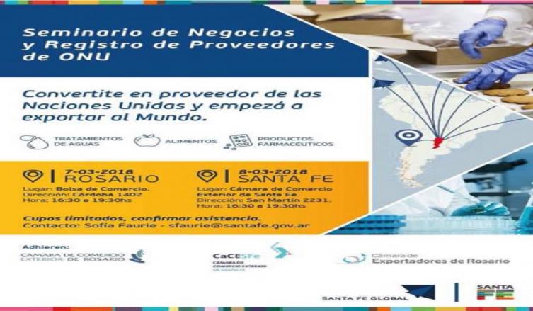 Seminario de Negocios y Registro de Proveedores de la ONU 