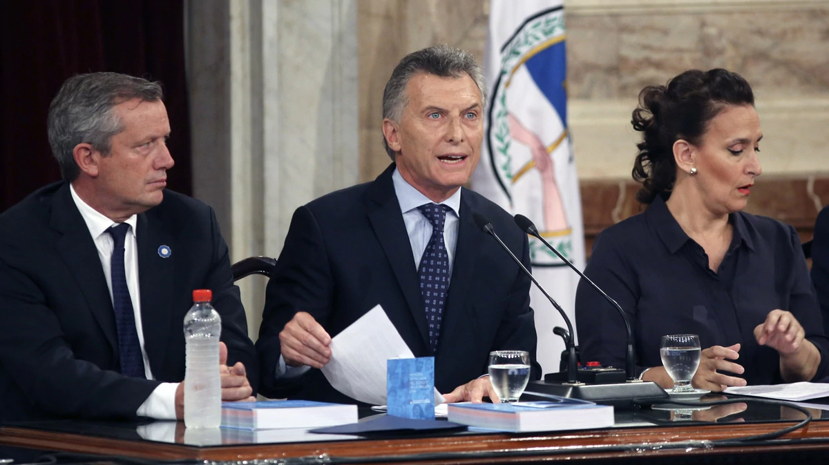 Macri dejó inaugurado el período legislativo: 