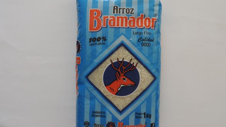 Prohibieron el “Arroz Bramador, largo fino calidad 0000”