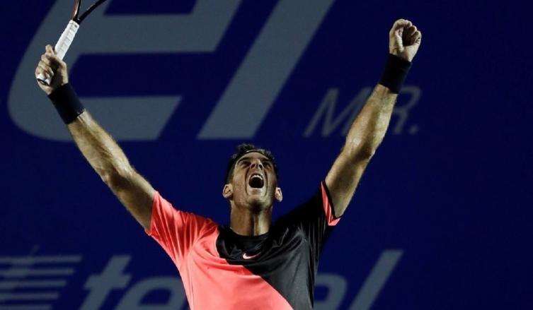 Del Potro se consagró campeón en Acapulco y escaló al 8° puesto del ranking mundial