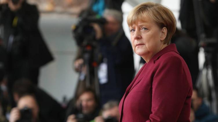 Angela Merkel, la 