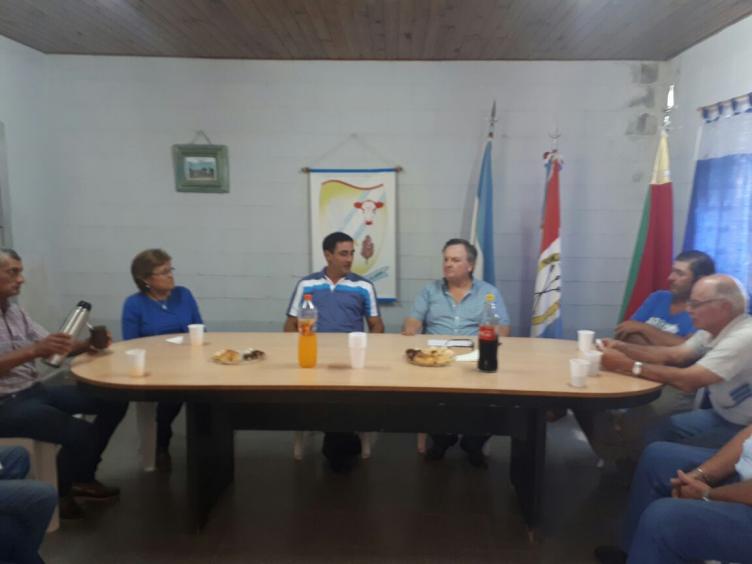 Michlig visitó la Comuna de La Clara