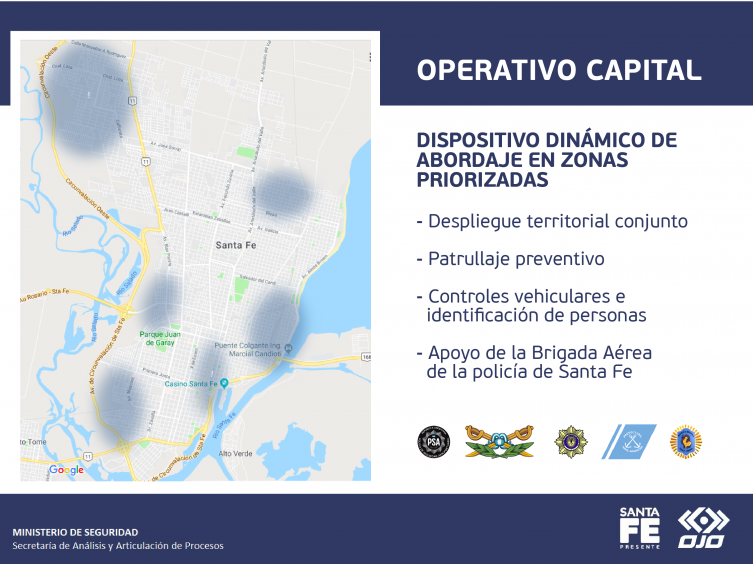 Pullaro presentó el nuevo Operativo Capital 