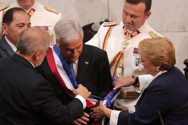 Piñera asumió, por segunda vez, la presidencia de Chile