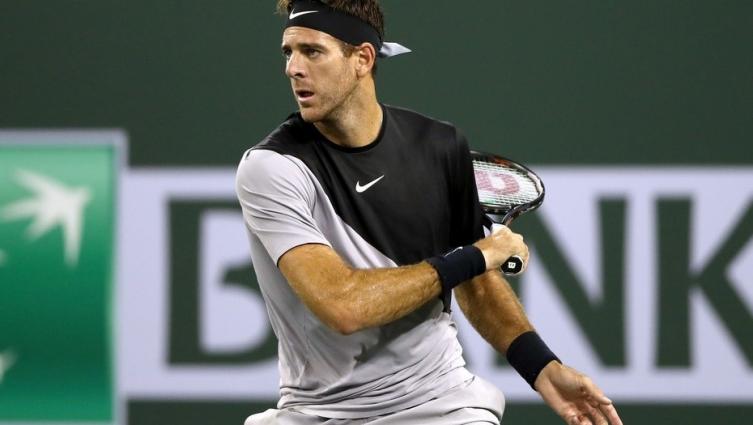 Indian Wells: Del Potro le ganó a Alex De Minaur
