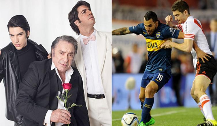 Sandro se corre de la grilla por Boca vs. River