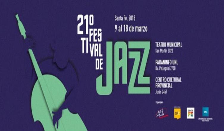 Santa Fe Jazz Ensamble junto a invitados, en el cierre  