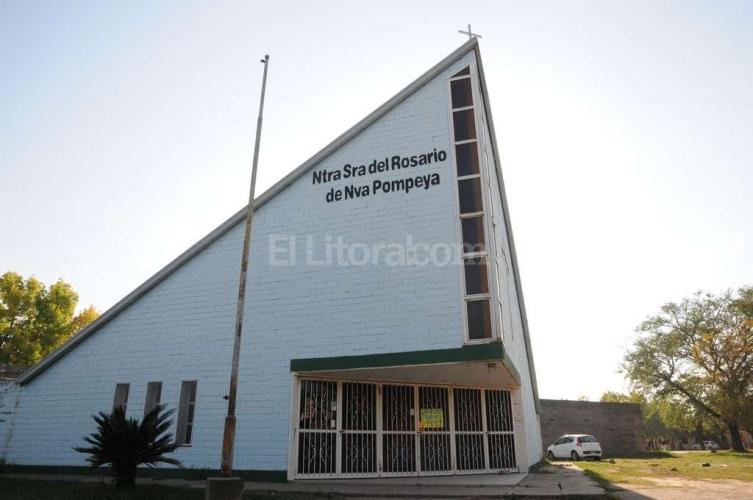 Quemaron la Parroquia Nuestra Señora de Pompeya