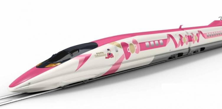 Japón tendrá un tren bala inspirado en Hello Kitty