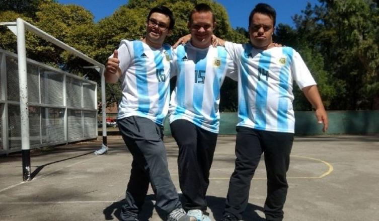 Son rosarinos y forman parte de selección de futsal para personas con síndrome de down