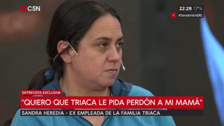 Sandra Heredia reveló nuevas irregularidades de Triaca