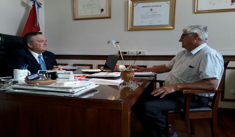 El Senador Michlig mantuvo distintas reuniones de trabajo con autoridades  