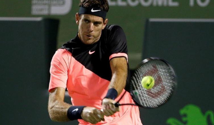 Juan Martín Del Potro prolongó su racha y dio el primer paso en Miami