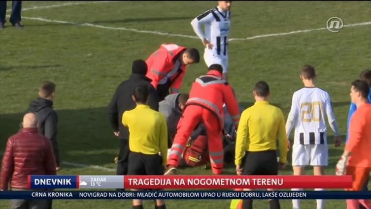 Croacia: murió un jugador en pleno partido