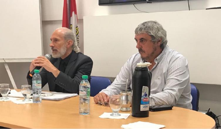 El Secretario de Educación, Oscar Di Paolo, visitó la sede de la UDA 