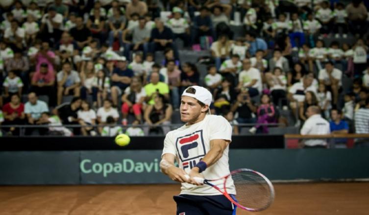 Copa Davis: San Juan recibió al equipo argentino en el primer día de prácticas