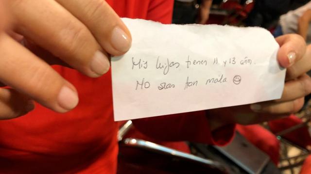 Caputo le mandó un 