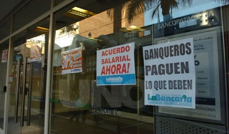 Viernes sin bancos: La Bancaria decretó paro nacional