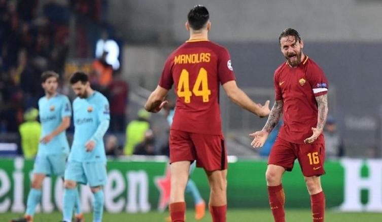 La Roma logró el milagro y eliminó al Barcelona de la Champions