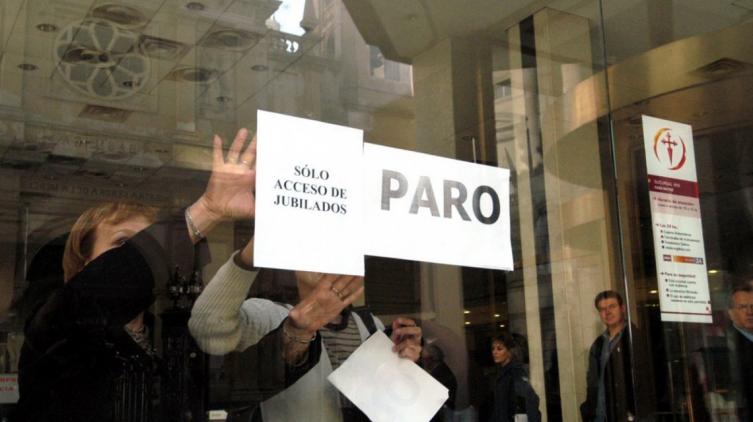 Nuevo paro bancario de 48 horas