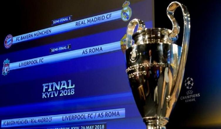 Se definieron los cruces de las semifinales de la Liga de Campeones