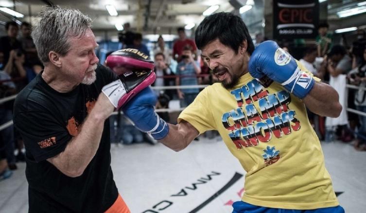Pacquiao se separó de su histórico entrenador a tres meses de enfrentar a Lucas Matthysse