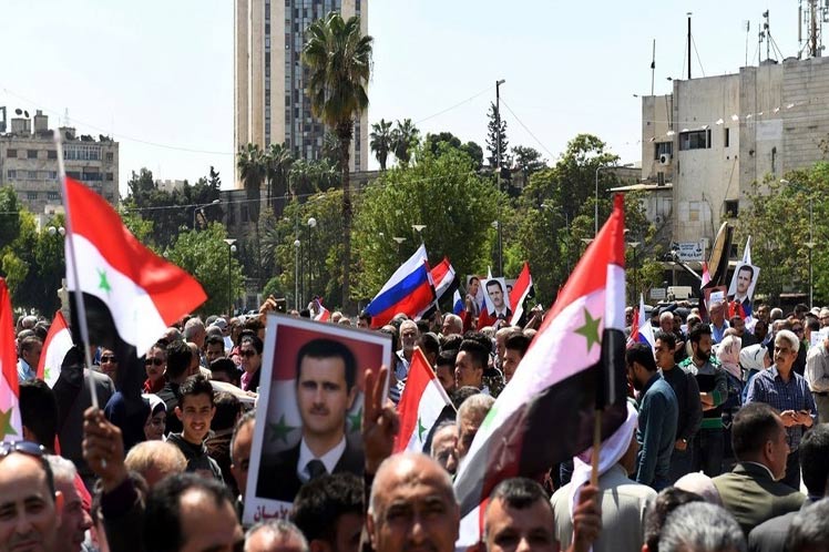 Clamor en Siria y el mundo contra ataque de EE.UU.