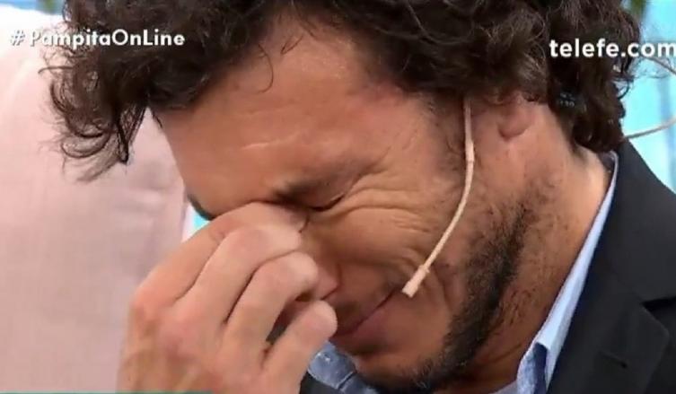 ¡Pura emoción! Pico Mónaco se quebró en el debut de Pampita