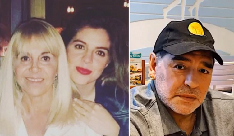 Claudia Villafañe reveló qué le dijo a Diego por su ausencia en el casamiento de Dalma