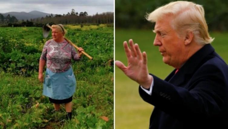 El viral del año: la gallega que se parece a Donald Trump