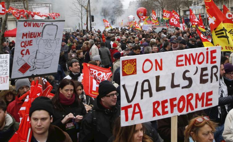 Ferroviarios convocados a manifestarse contra reforma en Francia