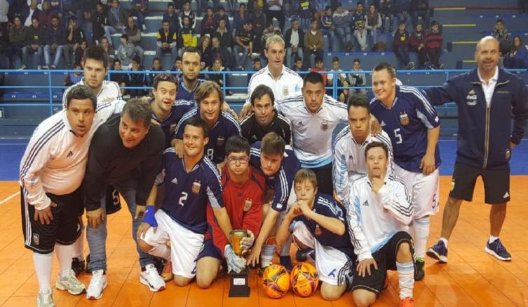 Futsal: la Selección Argentina de Síndrome De Down se concentró en Bolívar