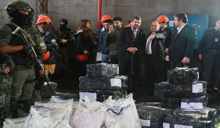 Quemaron 2640 kilos de droga secuestrada 