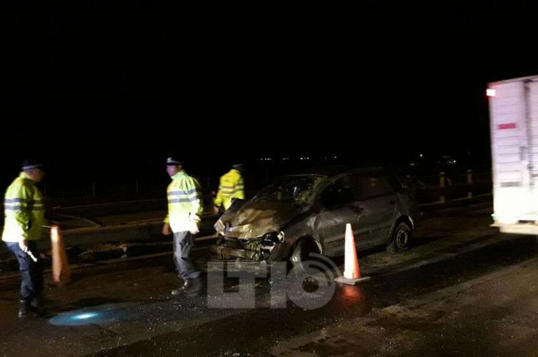 Fuerte accidente de tránsito en la ruta nacional 168