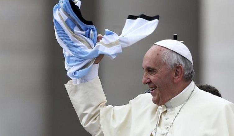 Con ayuda divina: el Papa recibirá a la selección previo al Mundial