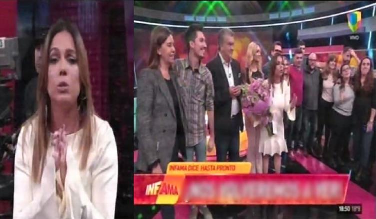 Así fue la despedida de Infama