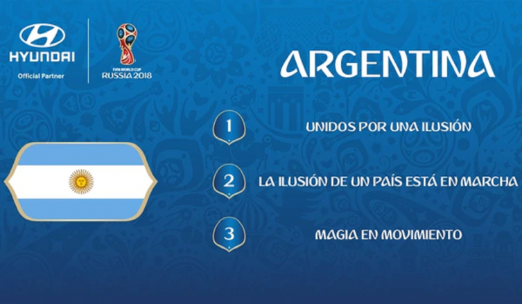 Las 32 frases motivadoras que lucirán los colectivos de las selecciones en el Mundial