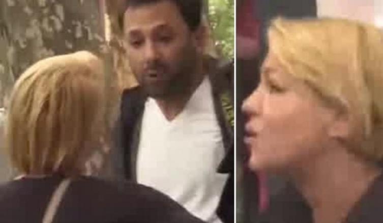 Fuerte escándalo en plena calle entre Tamara Paganini y un fotógrafo