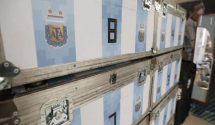 Dulces, yerba y carne, parte del curioso equipaje que llevó la selección a Rusia