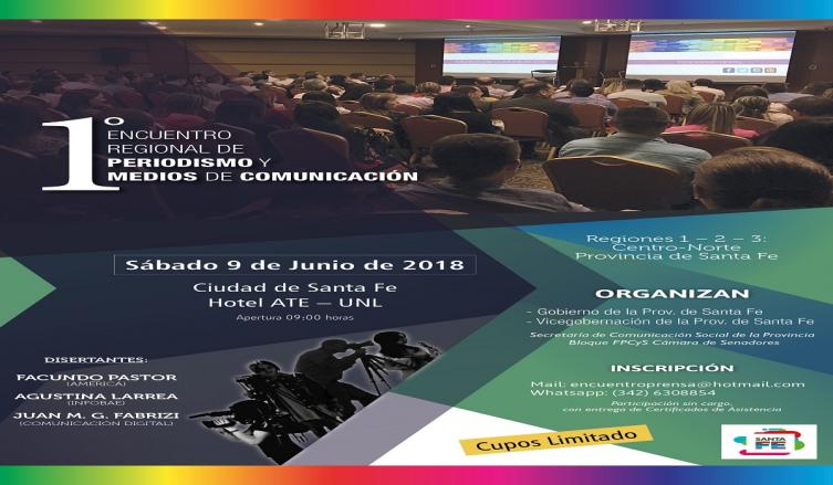  “1° Encuentro Regional de Periodismo y Medios de Comunicación”