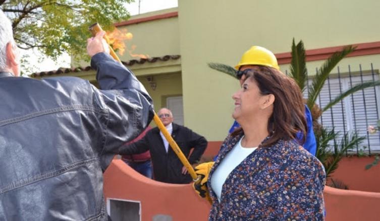 Habilitación de la red de gas para 357 parcelas