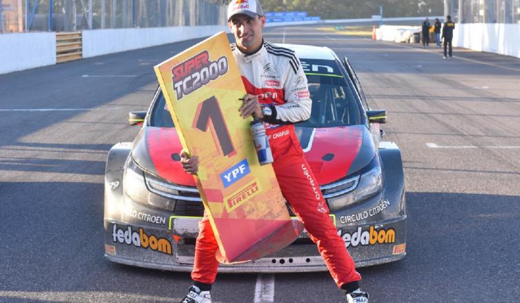 Súper TC2000: Chapur festejó en una carrera accidentada en Rafaela