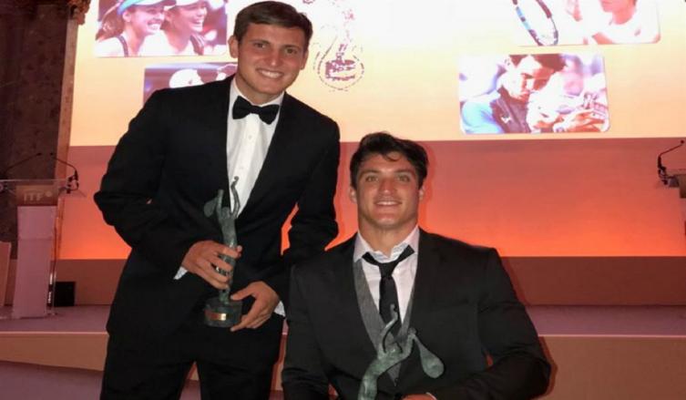Geller y Gustavo Fernández, distinguidos en la Cena de los Campeones del tenis