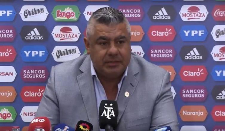 Tapia: la suspensión del amistoso fue un 
