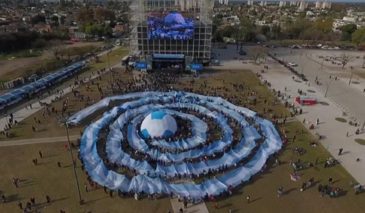 Se inauguró la pantalla gigante del Museo del Deporte  