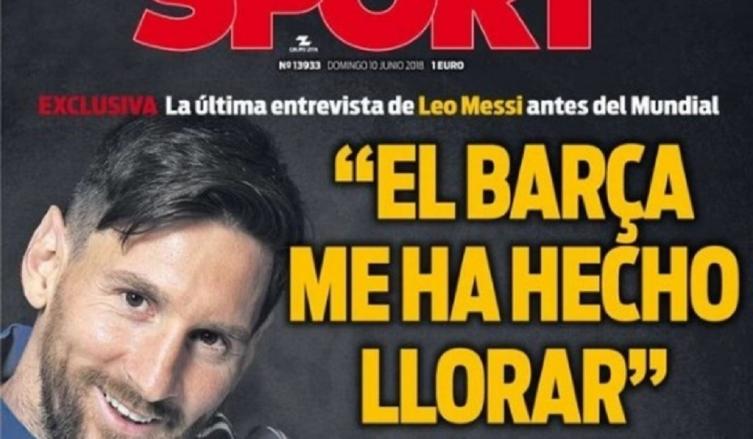 Un Lionel Messi reflexivo y emocionado en su última entrevista antes del Mundial