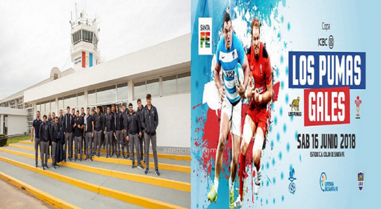 Los Pumas ya están en Santa Fe