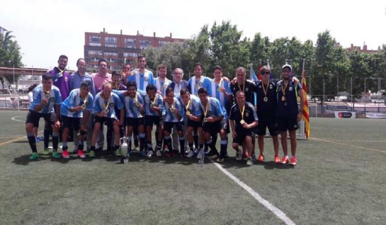Fútbol 7: Argentina, Campeón en Barcelona 