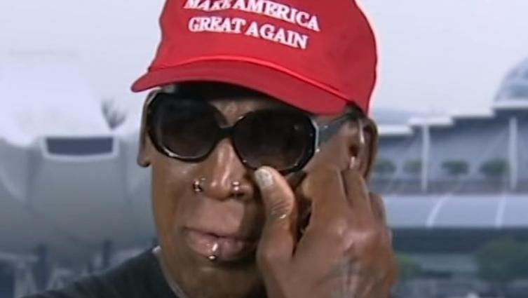 Dennis Rodman se puso a llorar después del encuentro entre Trump y Kim