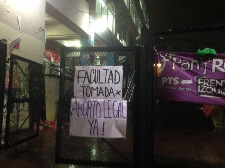 Aborto: Tomaron tres facultades de la UBA